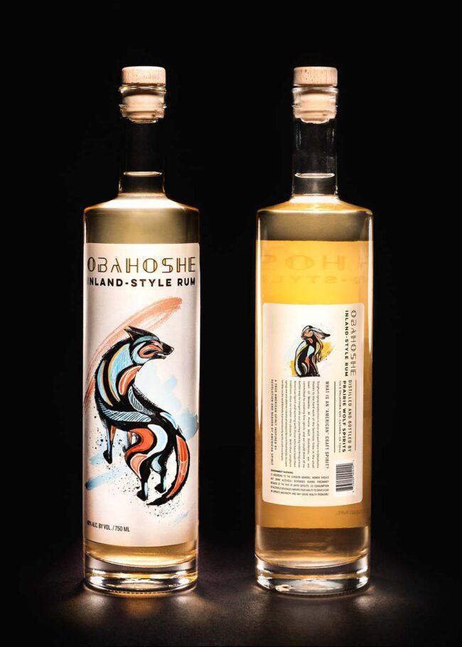 Package Design and Branding Obahoshe Rum