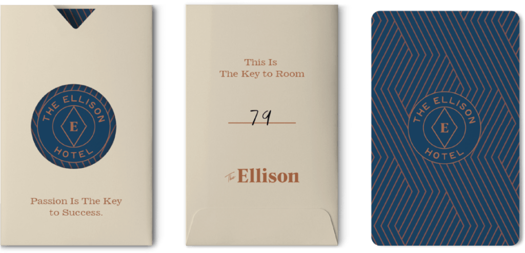 Ellison Hotel Key Cards 2