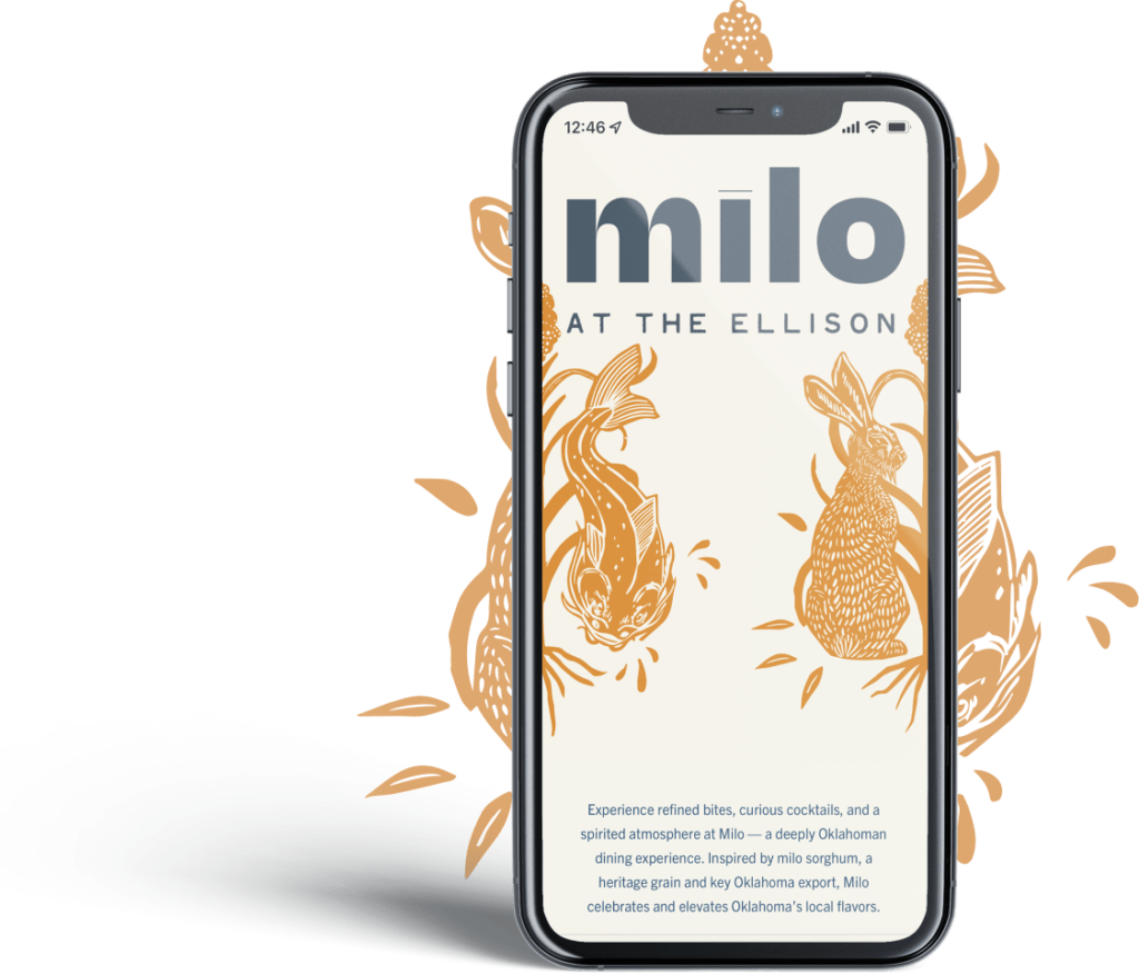 Milo Restaurant Website on Phones
